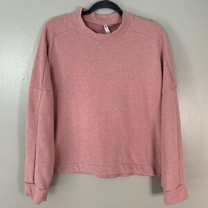 Fabletics Pink Pullover Top